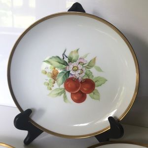 3 beautiful Sango China Fruit Blossom plates
